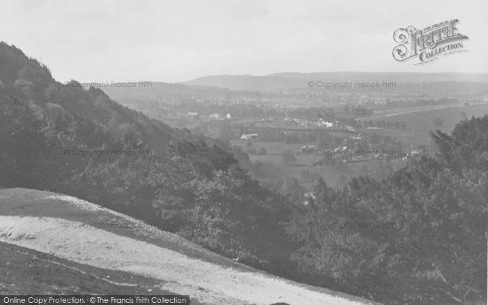 Photo of Box Hill, View From Box Hill 1924