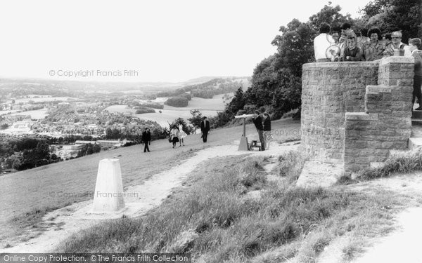 Photo of Box Hill, View From The Lookout c.1965