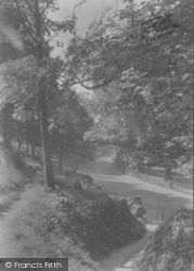 View Towards Burford Bridge c.1935, Box Hill