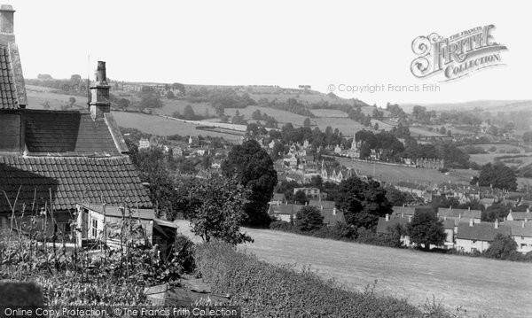 Photo of Box, View From Quarry Hill c.1955