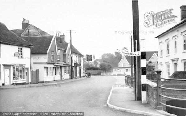 Photo of Boxford, Broad Street c.1955