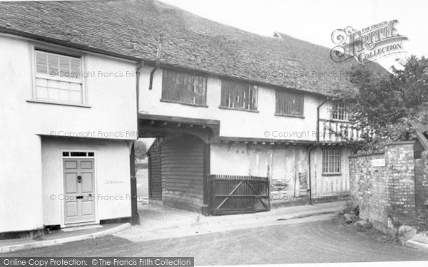 Photo of Boxford, Butchers Lane c.1955