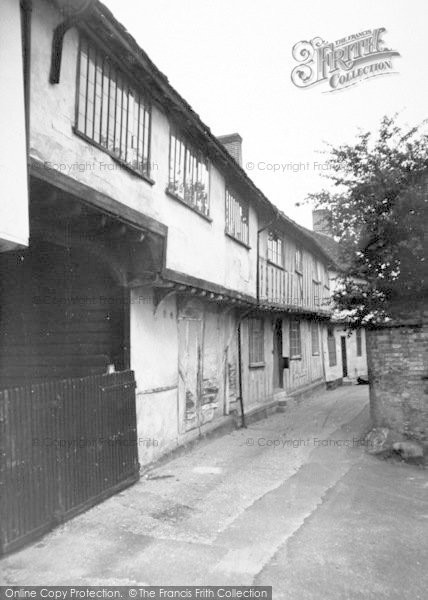 Photo of Boxford, Butchers Lane c.1965