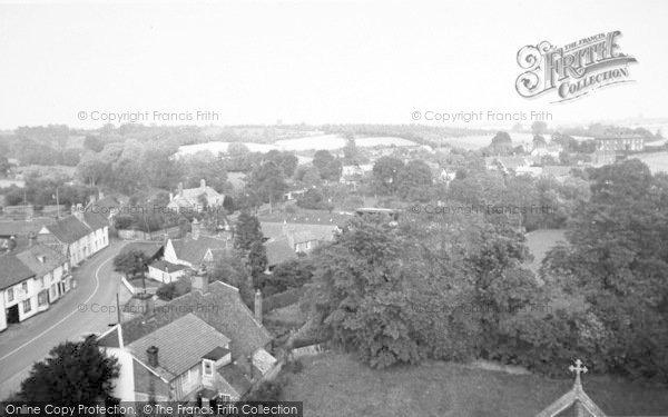 Photo of Boxford, View From Church Tower c.1965