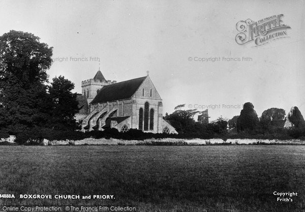 Photo of Boxgrove, Priory Church Of St Mary And St Blaise 1899