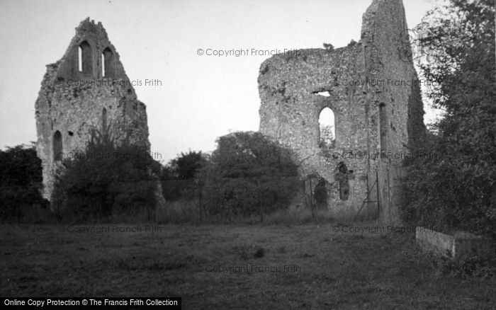 Photo of Boxgrove, Priory Ruins 1953