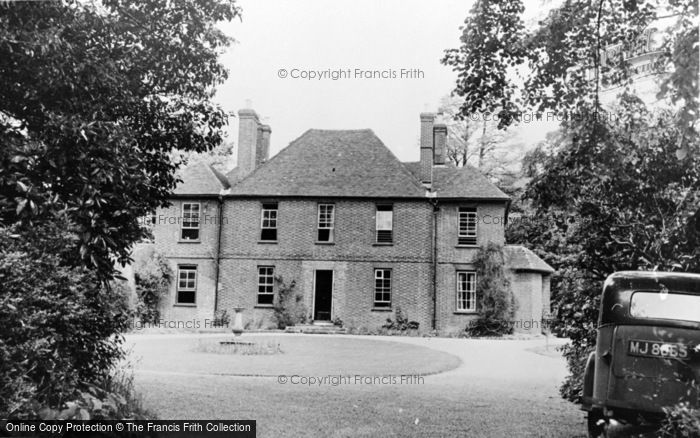 Photo of Boxley, The Vicarage c.1955