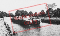 Barges On The Canal c.1960, Boxmoor