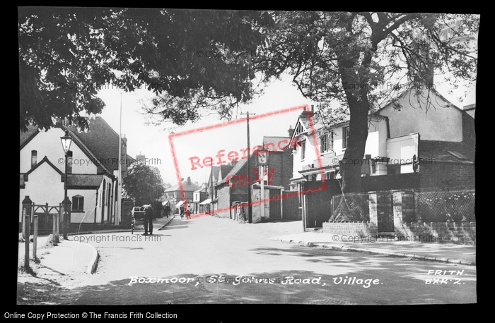 Photo of Boxmoor, St John's Road c.1960