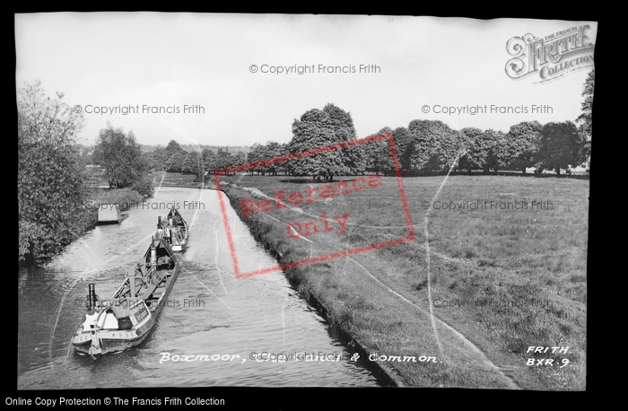 Photo of Boxmoor, The Canal And Common c.1960