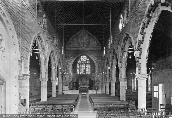 Photo of Boyn Hill, All Saints Church Interior 1911