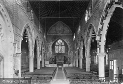 All Saints Church Interior 1911, Boyn Hill
