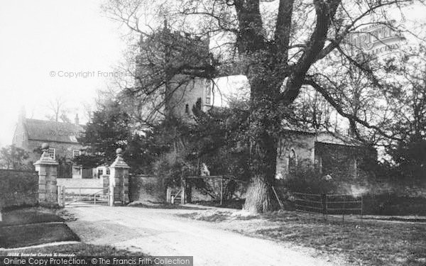 Photo of Boynton, The Church And Vicarage c.1885