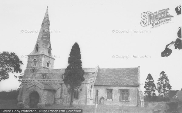 Photo of Bozeat, The Church c.1955