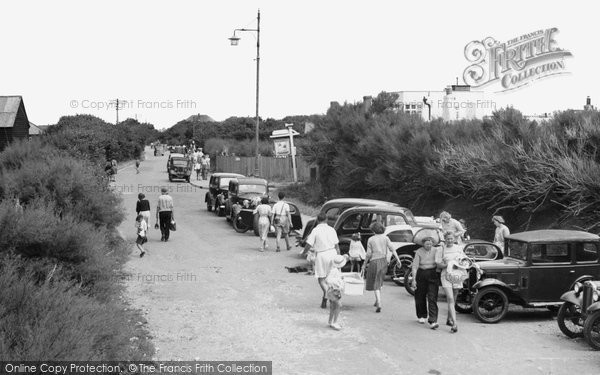 Photo of Bracklesham, Bracklesham Lane c.1955
