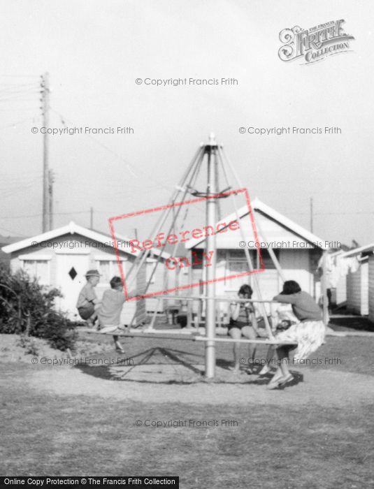 Photo of Bracklesham, Holiday Centre, Play Area c.1960