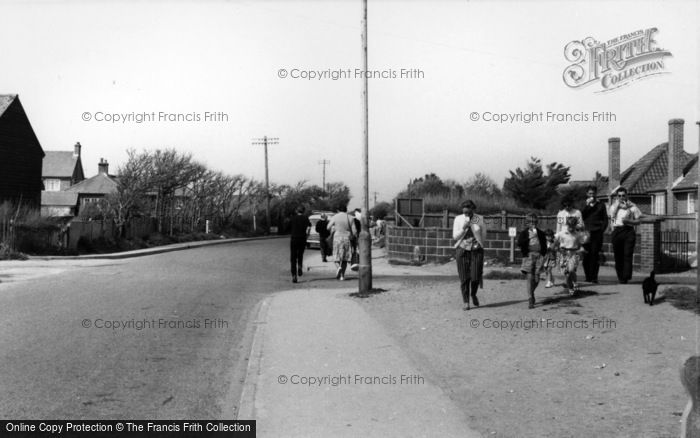 Photo of Bracklesham, Sea Road c.1960