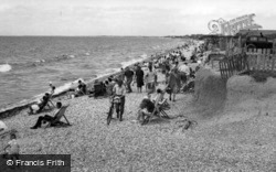 Bracklesham, The Beach c.1955, Bracklesham Bay