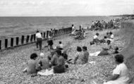 Bracklesham, The Beach c.1955, Bracklesham Bay