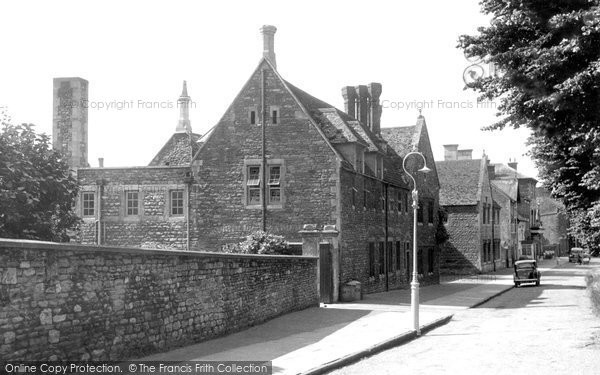 Photo of Brackley, Magdalen College School c.1955