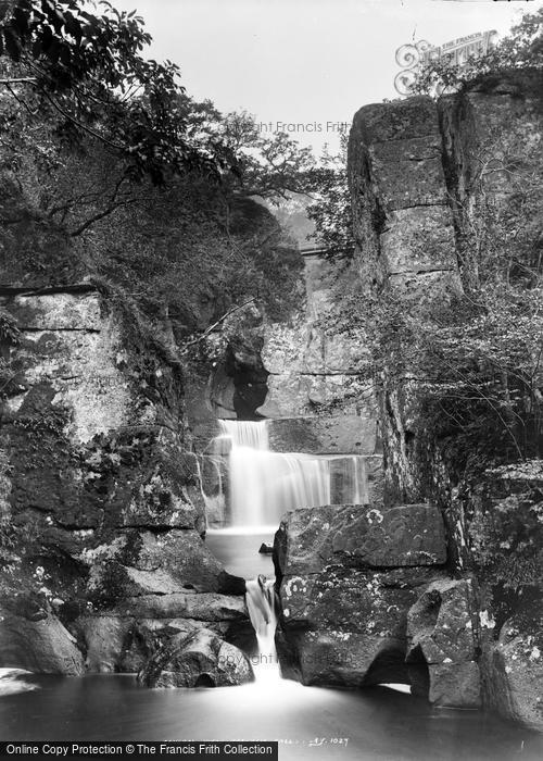 Photo of Bracklinn Falls, The Falls c.1880