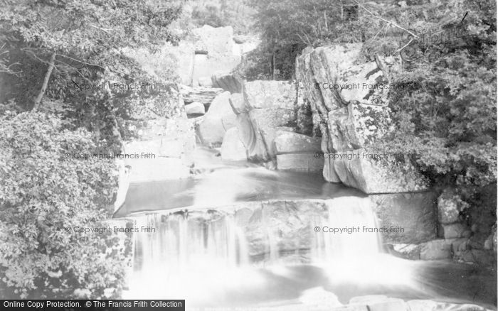 Photo of Bracklinn Falls, The Falls c.1890
