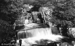 Upper Falls From Bridge 1899, Bracklinn Falls