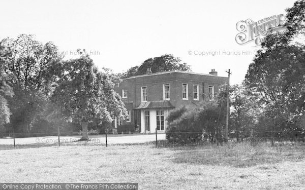 Photo of Bradfield, Bradfield Place House c.1955