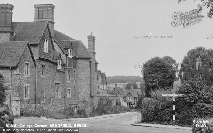 Photo of Bradfield, College Corner c.1955