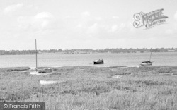 River Stour And Suffolk Coast c.1955, Bradfield