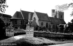 St Andrew's Church c.1955, Bradfield