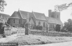St Andrew's Church c.1955, Bradfield