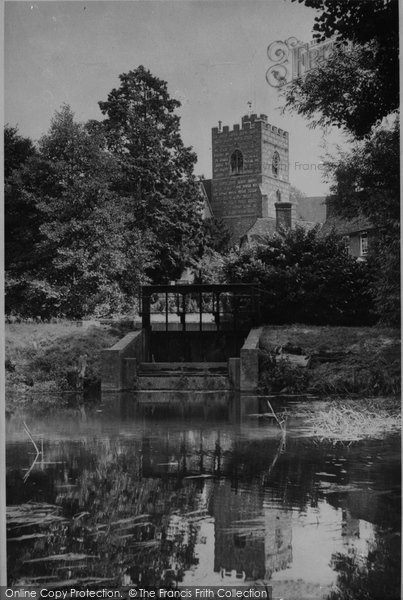 Photo of Bradfield, St Andrew's Church c.1960