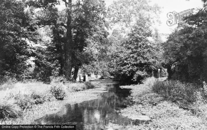 Photo of Bradfield, The River c.1955