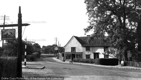 Photo of Bradfield, The Village c.1955
