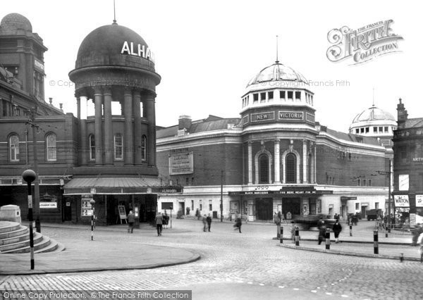 Photo of Bradford, Alhambra And New Victoria Theatre c.1950