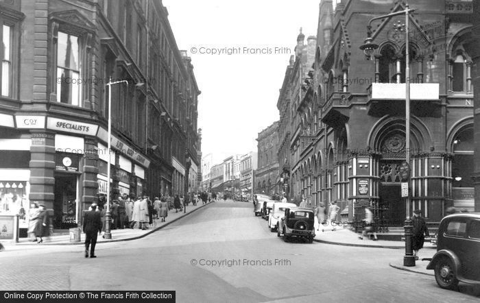 Photo of Bradford, Bank Street c.1950