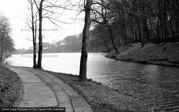 Photo of Bradford, Chellow Dene, Top Reservoir c.1953