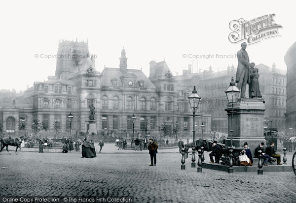 Photo of Bradford, Forster Square 1897