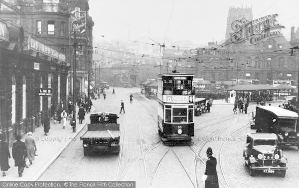 Photo of Bradford, Forster Square c.1935