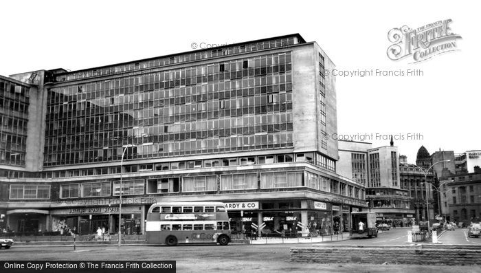 Photo of Bradford, Forster Square, Central House c.1965
