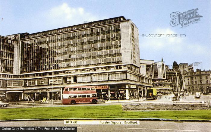 Photo of Bradford, Forster Square, Central House c.1965