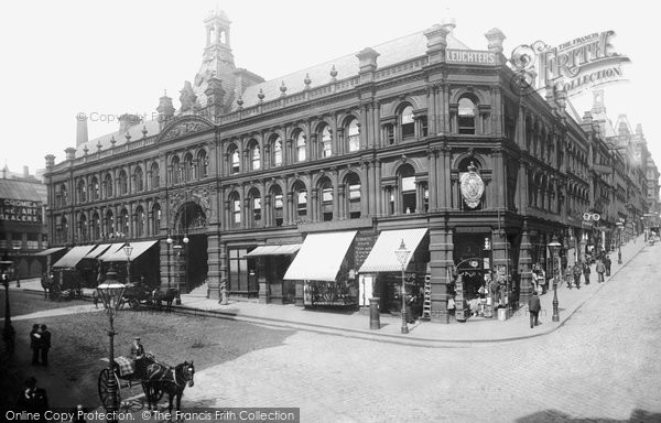 Photo of Bradford, Kirkgate, Market Buildings 1897
