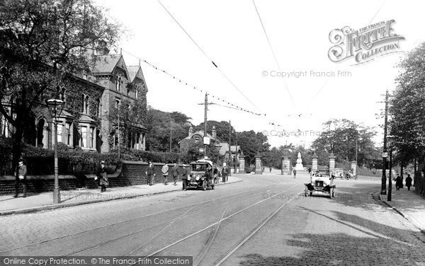 Photo of Bradford, Lister Park, Entrance 1921