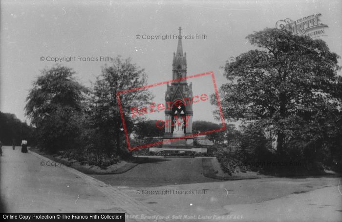 Photo of Bradford, Lister Park, Salt Monument 1897
