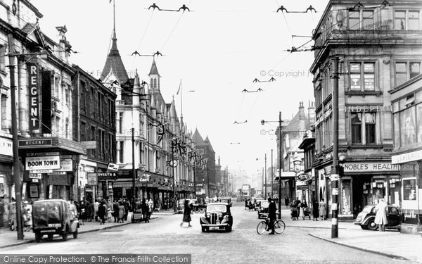 Photo of Bradford, Manningham Lane c.1950