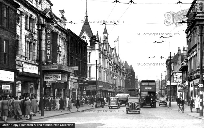 Bradford, Manningham Lane c1950 Photo of Bradford, Manningham Lane c.1950
