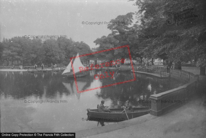 Photo of Bradford, Manningham (Lister) Park, Lake 1921