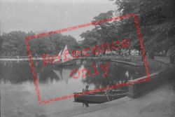 Manningham (Lister) Park, Lake 1921, Bradford