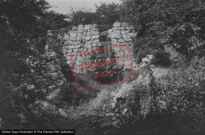 Photo of Bradford, Manningham Park, Botanical Gardens, Waterfall 1921